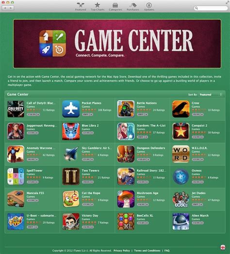 Game Center .